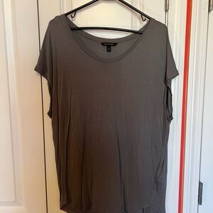 Banana Republic Charcoal Short Sleeve Top